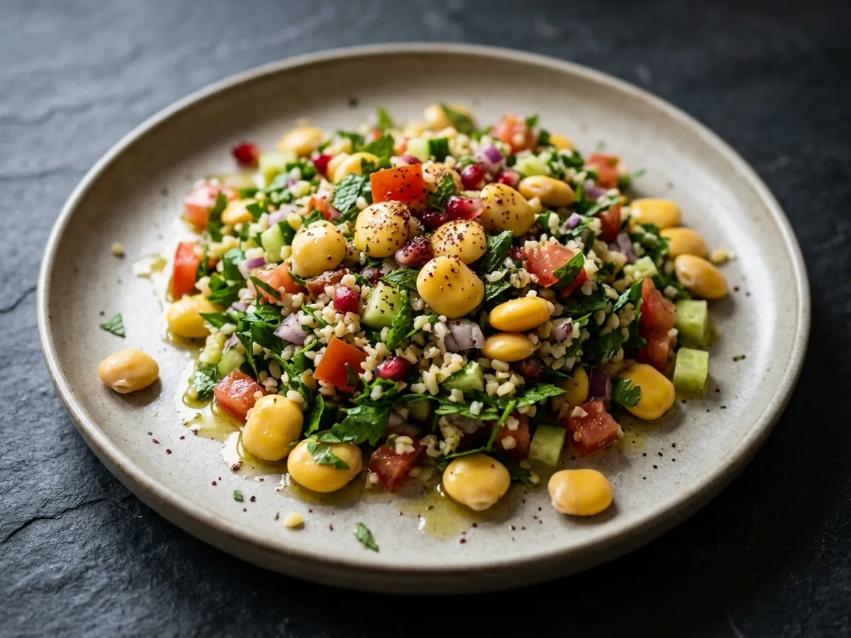 Lupin tabule salatası
