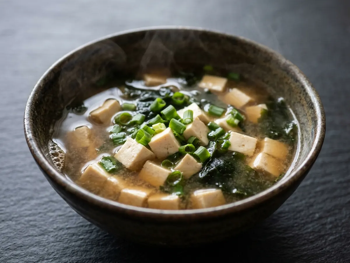 Miso çorbası (tofulu)