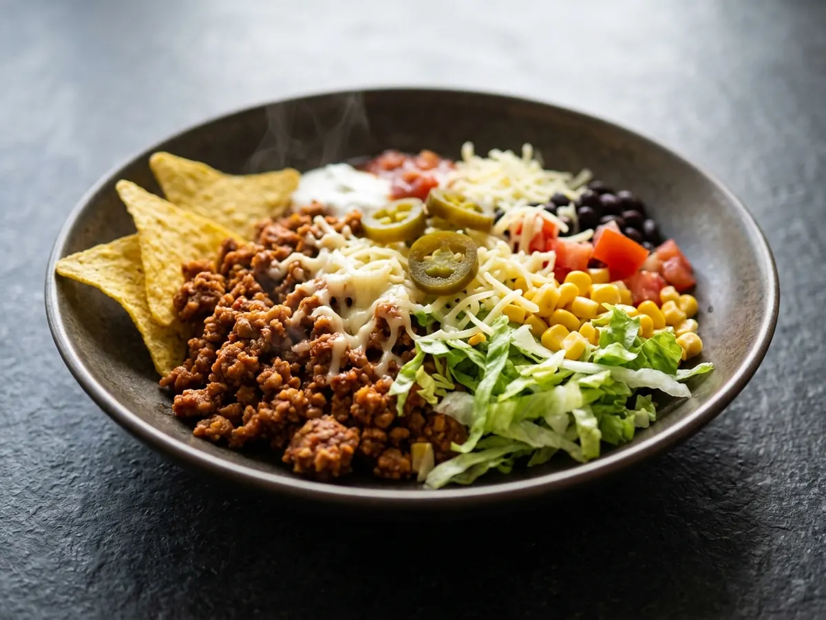 Quorn taco kasesi
